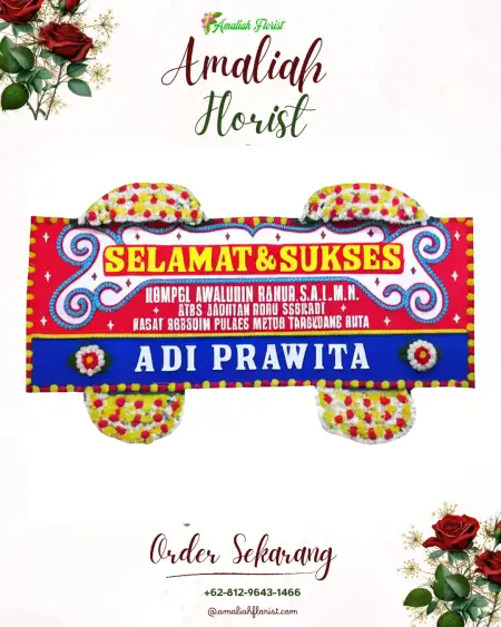 Papan Bunga Ucapan Selamat Palangkaraya